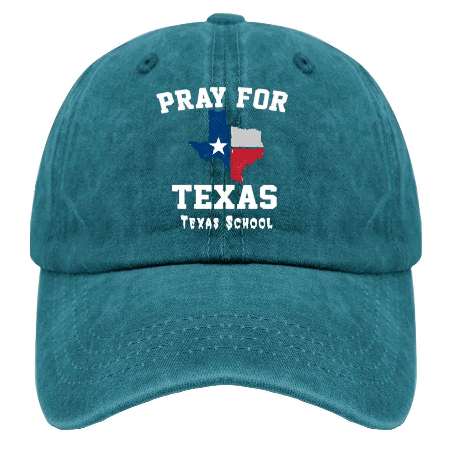 Pray for Texas Uvalde Baseball Cap - Aumgo Adjustable Cotton Hats for Men & Women - Texas School Caps, Outdoor Sports & Casual Wear