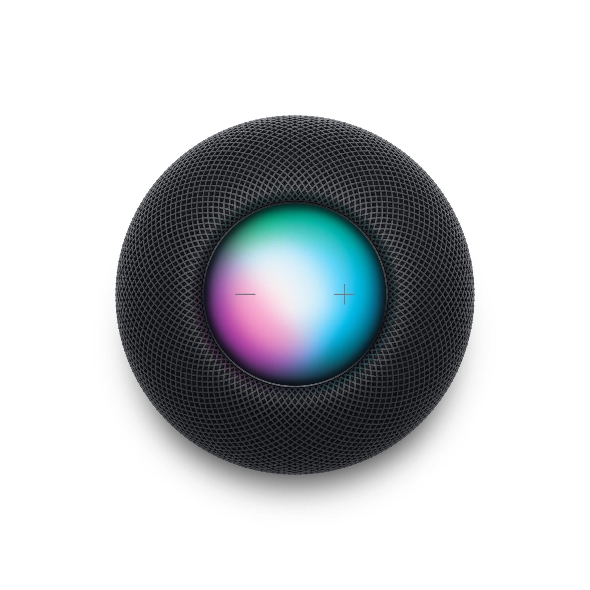 Apple HomePod mini Smart Speaker with Siri (Midnight) - Compact Wireless Home Assistant for Music, Smart Home Control & Hands-Free Calling - Perfect for Living Room, Bedroom & Office