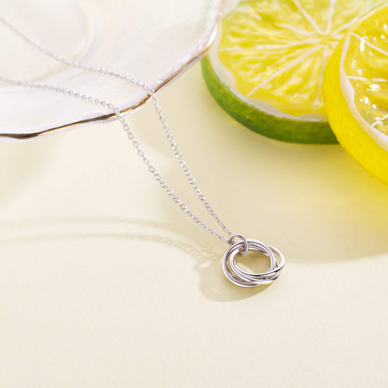 30th 40th 50th 60th 70th 80th 90th Birthday Necklace for Women - 925 Sterling Silver Jewelry Gift - Perfect for Milestone Birthdays, Anniversaries & Special Occasions