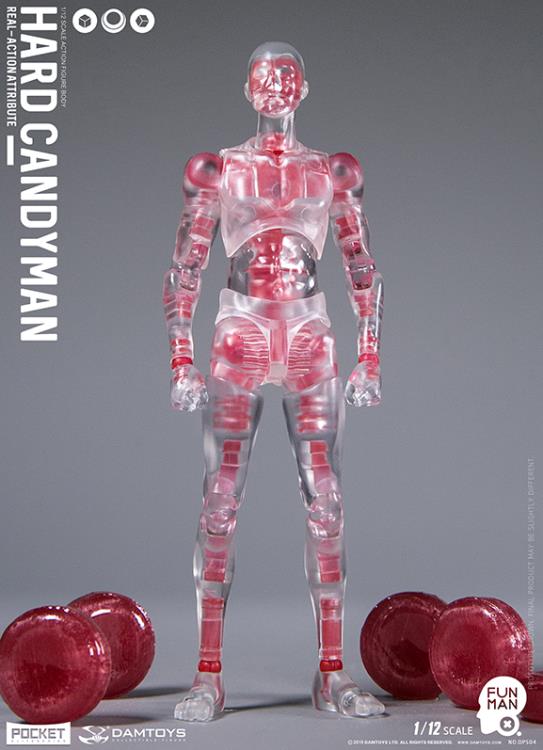 Damtoys 1/12 Pocket Elite Hard Candyman Action Figure - Highly Detailed Collectible Toy for Display & Photography | Perfect for Collectors, Cosplay & Diorama Scenes