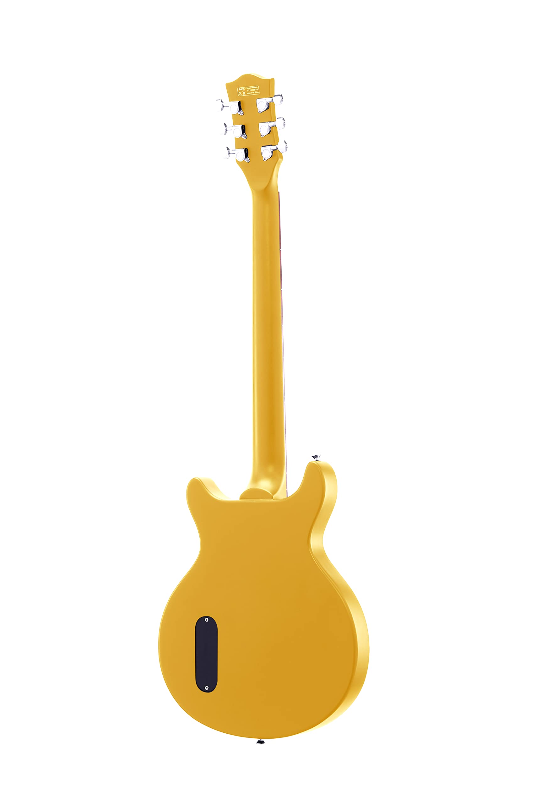 IYV 6-String ILJR-200 Solid Basswood Electric Guitar - TV Yellow Right-Handed | Perfect for Beginners, Rock Performances & Home Practice