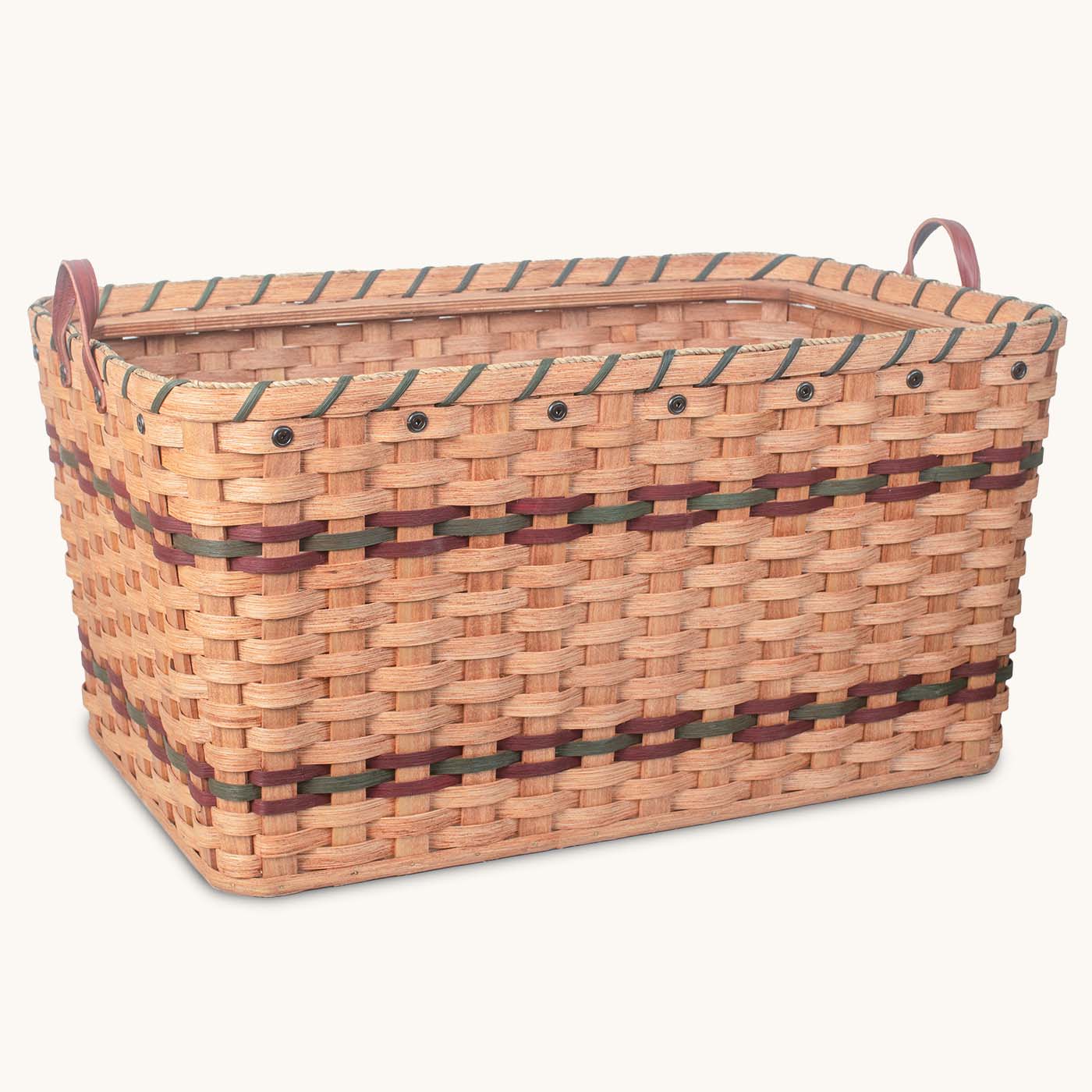 2 Bushel Large Laundry Basket - Amish Wicker Storage Hamper for Clothes, Blankets & Toys | Perfect for Bedroom, Bathroom & Nursery Organization