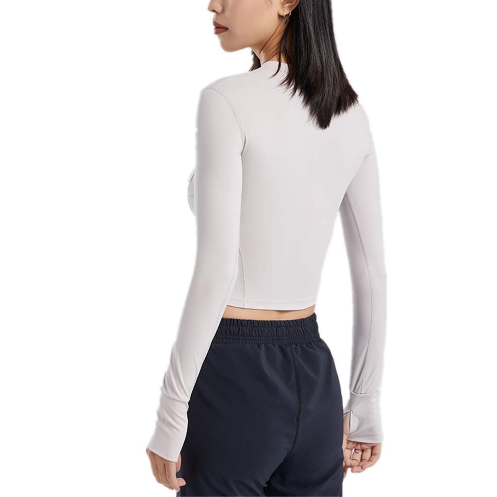 Women's Lightweight Stretchy Athletic Jacket - Full Zip Running & Workout Track Jacket for Gym, Yoga & Outdoor Activities