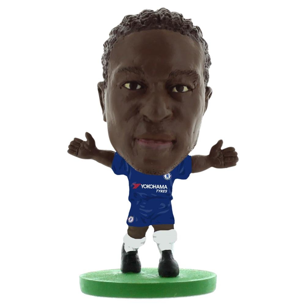 SoccerStarz Chelsea Victor Moses Home Classic Kit Action Figure - Collectible Soccer Player Toy for Kids & Fans - Perfect for Play, Display & Gifting