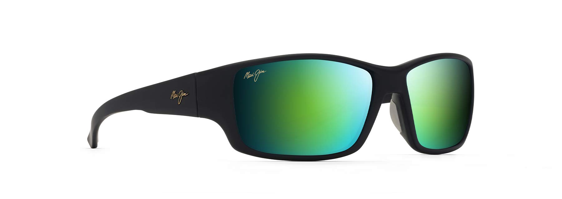 Maui Jim Men's Local Kine Polarized Wrap Sunglasses - UV Protection, Lightweight & Durable - Perfect for Driving, Fishing & Outdoor Activities