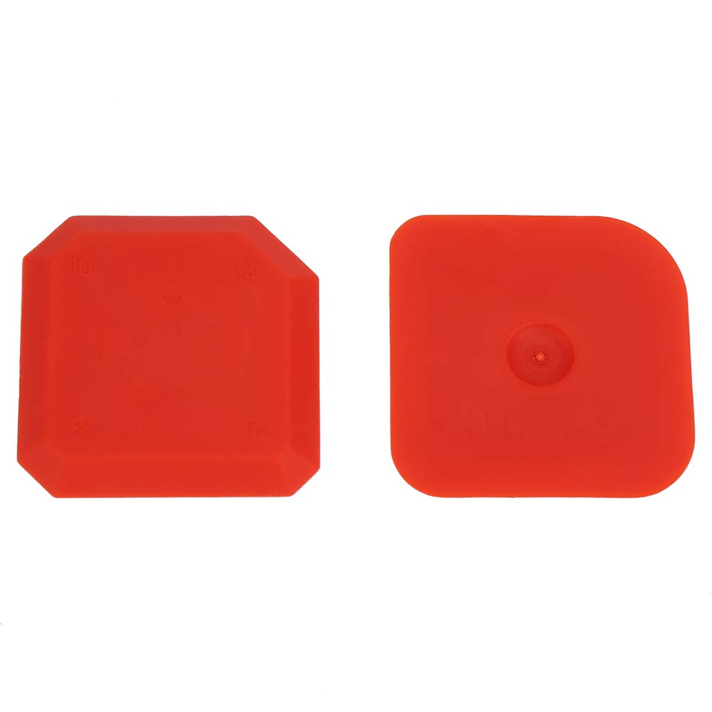 **4-Piece Caulking Tool Kit - Professional Sealant & Silicone Finishing Tools for Bathroom, Kitchen, and Frames (Red) - Perfect for DIY Home Repairs, Tile Sealing, and Waterproofing Projects**