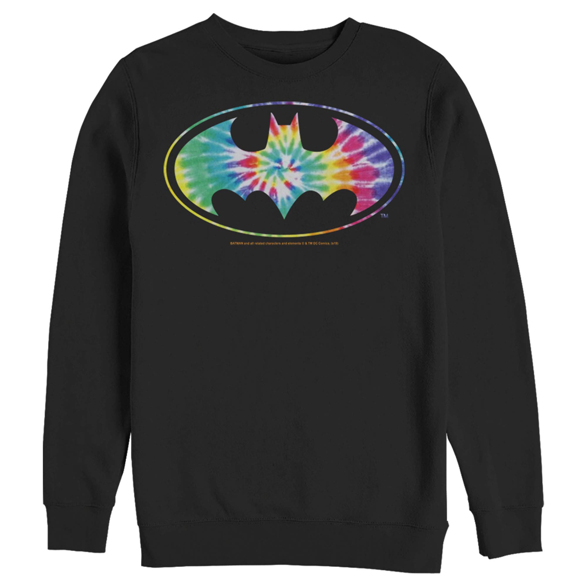 Batman Tie Dye Sweatshirt for Men - Casual Wear & Cosplay