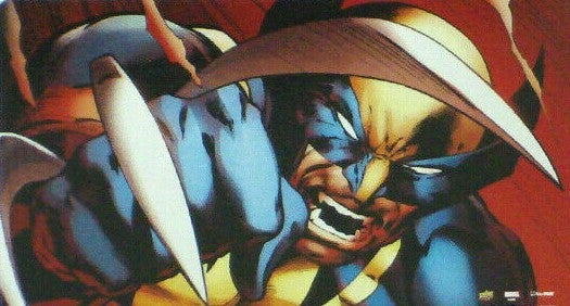 Ultra Pro Marvel Wolverine Gaming Playmat 24 x 13.5 Inches - Perfect for MTG, Pokemon & Card Game Protection