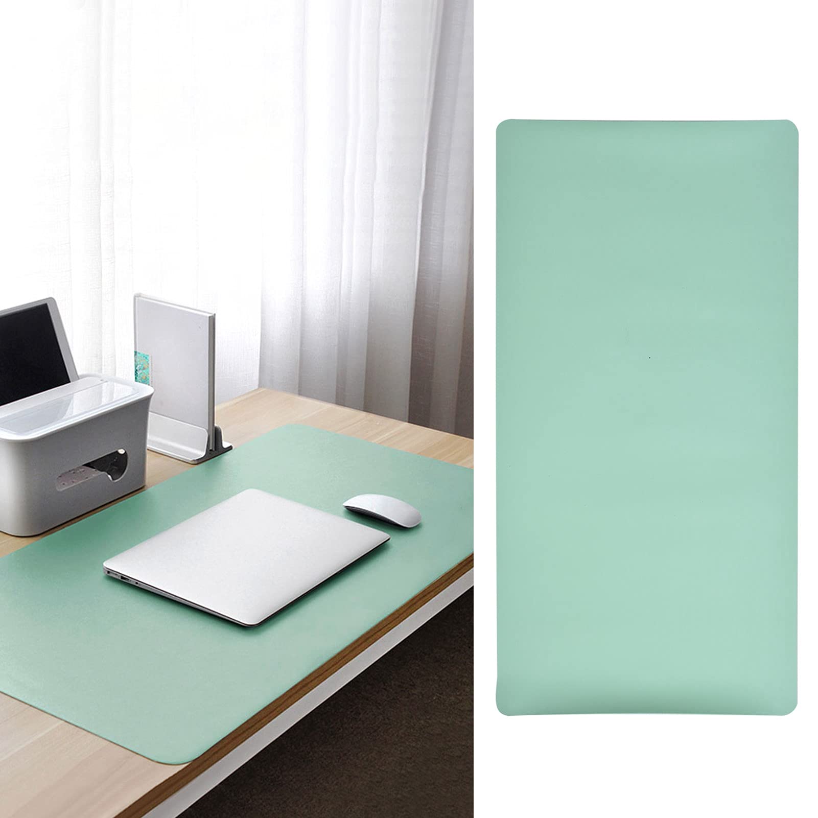 Premium Leather Mouse Pad - Non-Slip Waterproof Desk Mat for Gaming & Office Use - Heat Resistant Computer Mousepad for PC, Laptop & Workstation - Perfect for Home Office, Gaming Setup & Professional Workspaces