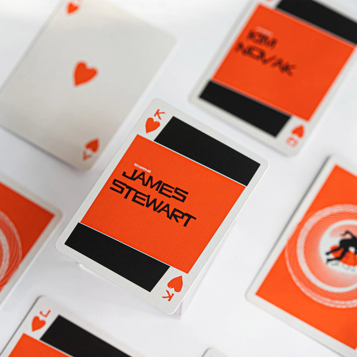 Hitchcock's Vertigo Playing Cards - Premium Collectible Deck for Card Games, Magic Tricks & Movie Fans - Perfect for Poker, Blackjack & Movie-Themed Parties