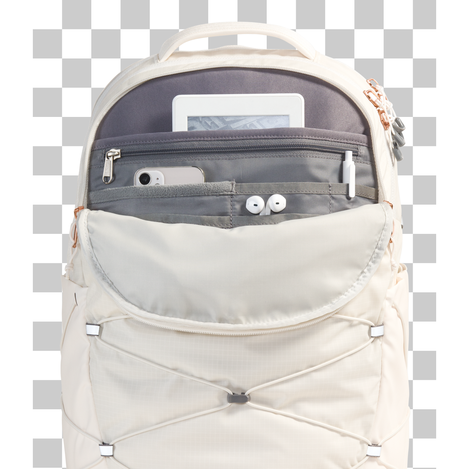 The North Face Women's Borealis Luxe Backpack - Lightweight Hiking Daypack for Travel, School & Outdoor Adventures | Durable Water-Resistant Design with Laptop Compartment