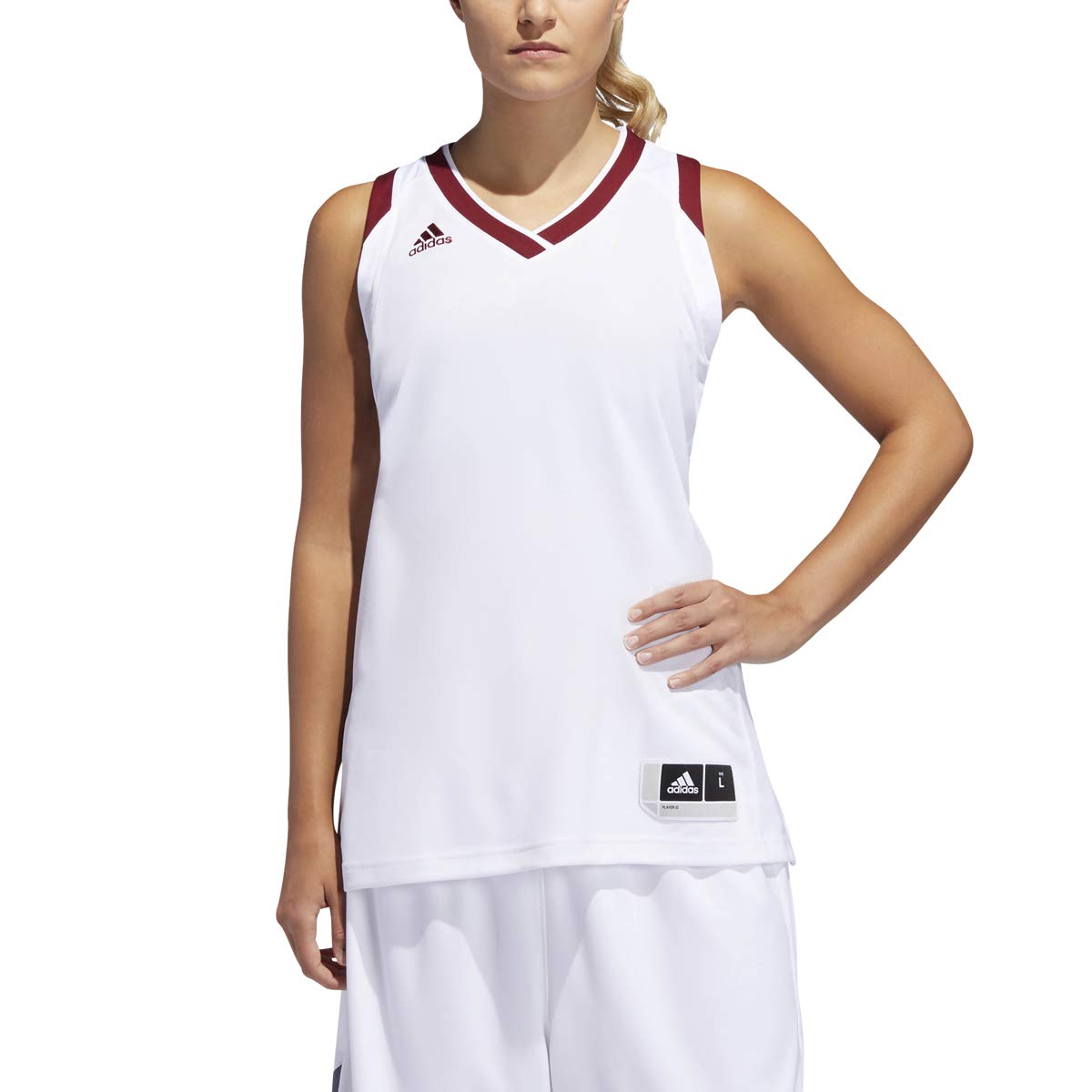 adidas Women's Crazy Explosive Basketball Jersey - Lightweight Performance Top for Training & Games - Perfect for Basketball Practice, Gym Workouts & Casual Wear