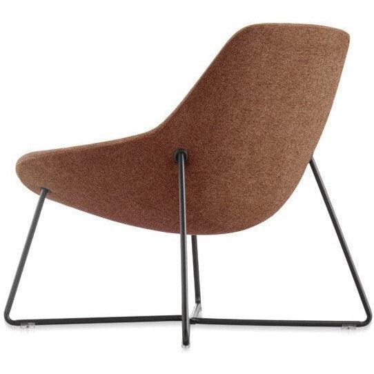 LUTIE Cross Lounge Chair - Modern Accent Chair for Living Room, Bedroom, or Office - Perfect for Relaxing, Reading, and Lounging