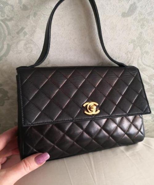 Chanel Small Flap Bag With Top Handle Navy Blue Gold - Luxury Crossbody Shoulder Bag for Women, Perfect for Date Night & Evening Events