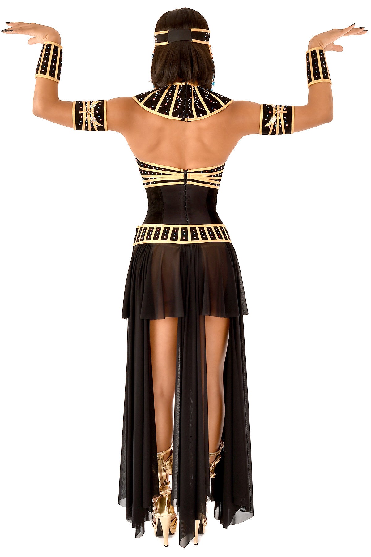 Nefertiri Corset - Women's Fashion Corset Top for Waist Training, Shapewear & Burlesque | Perfect for Cosplay, Lingerie & Evening Wear