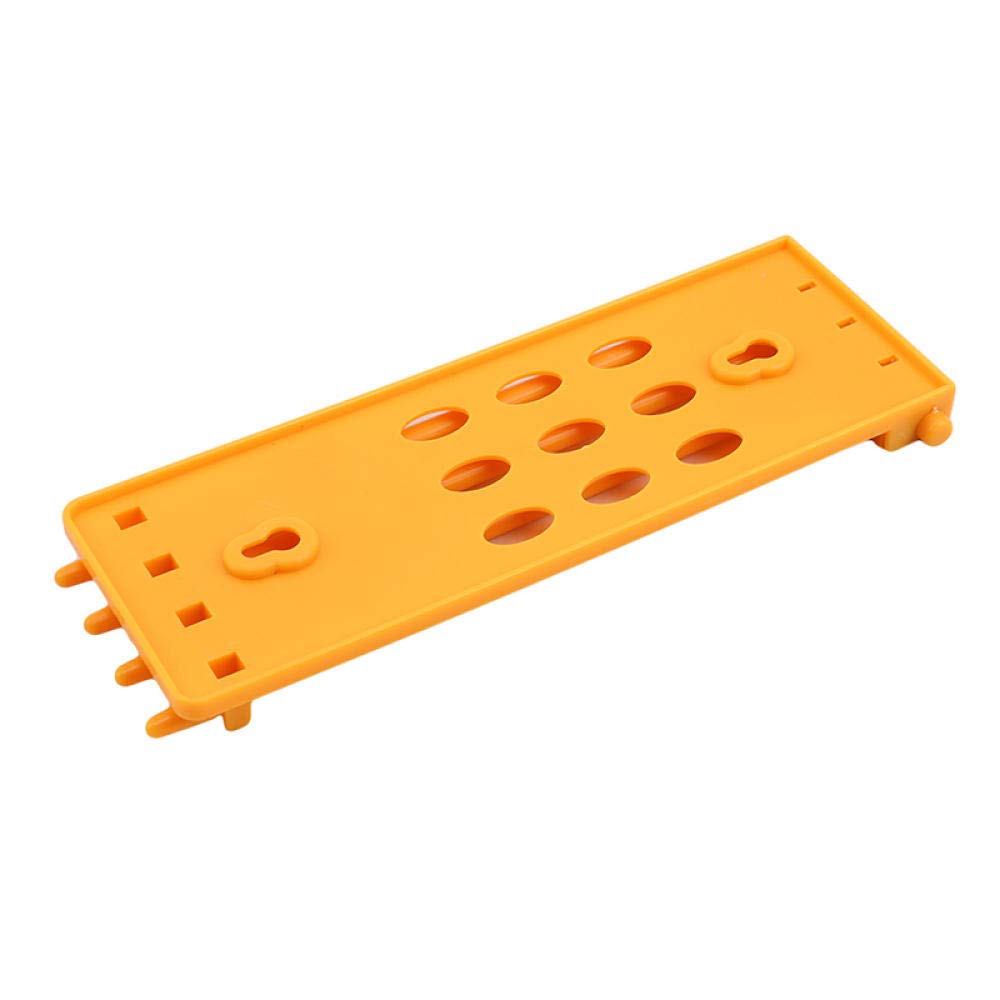 Plastic Bird Perch for Pigeon & Parrot Training - Yellow Leg Ring Stand for Bird Accessories