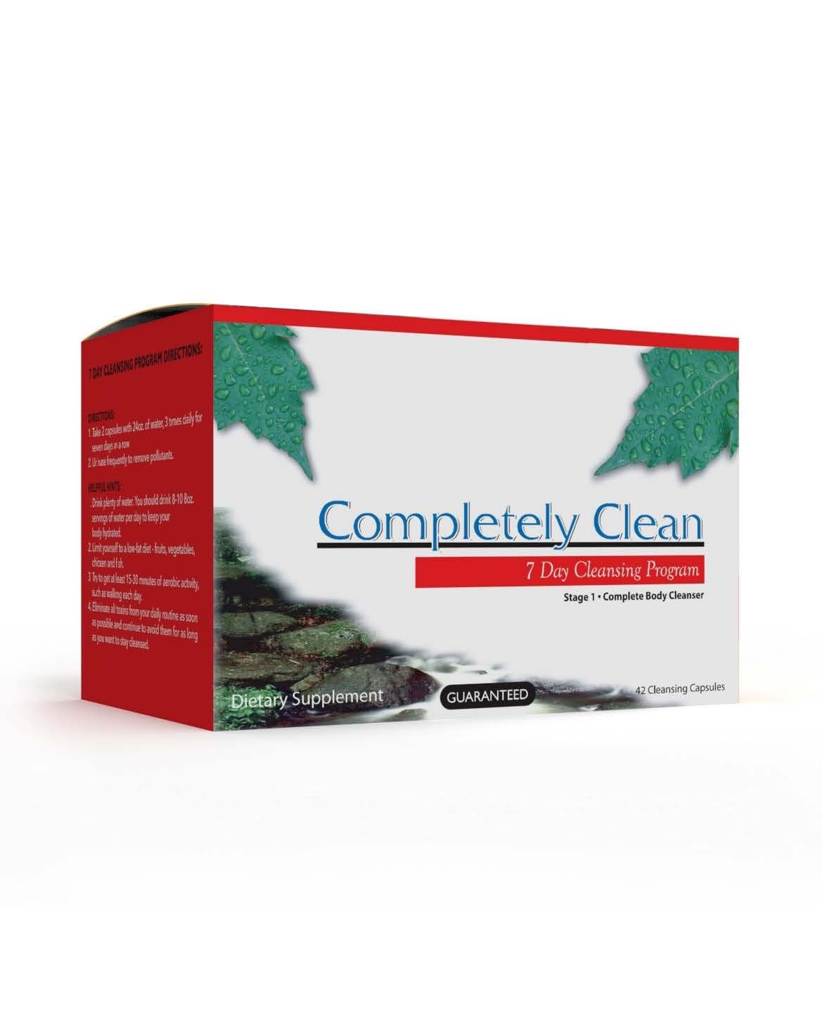 Wellgenix Omni Completely Clean 7-Day Toxin Cleanse - Complete Body Detox Supplement Pills with Natural Ingredients - Supports Liver & Digestive Health - Flush Out Toxins & Waste - 42 Capsules - Perfect for Post-Holiday Detox & Weight Management