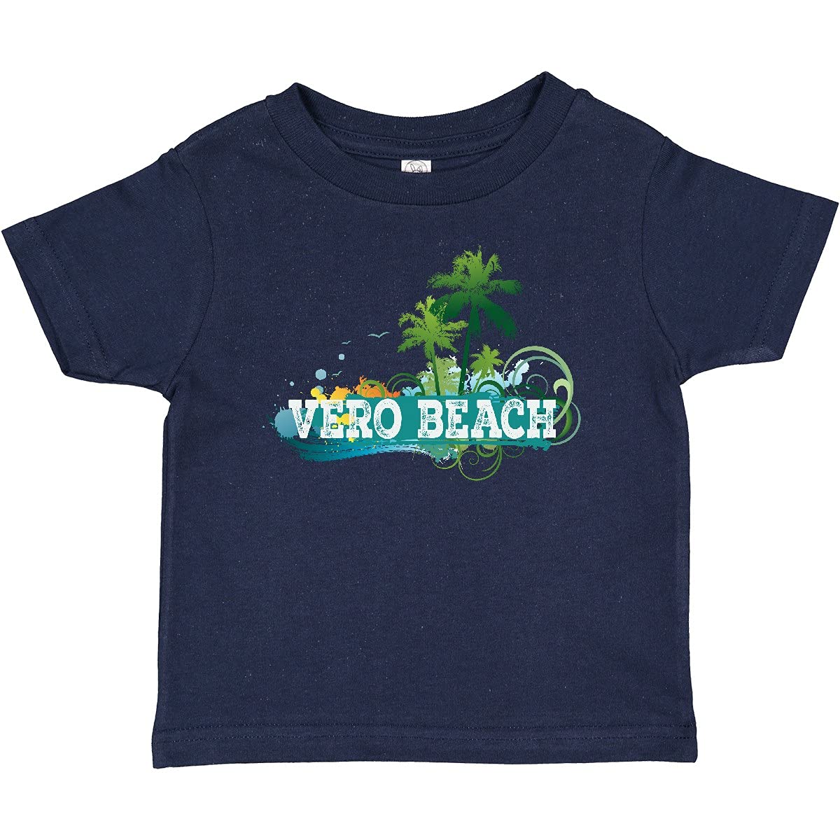 Inktastic Vero Beach Florida Vacation Baby T-Shirt - Cute Florida Travel Outfit for Infants & Toddlers - Perfect for Beach Trips, Family Vacations & Photo Shoots