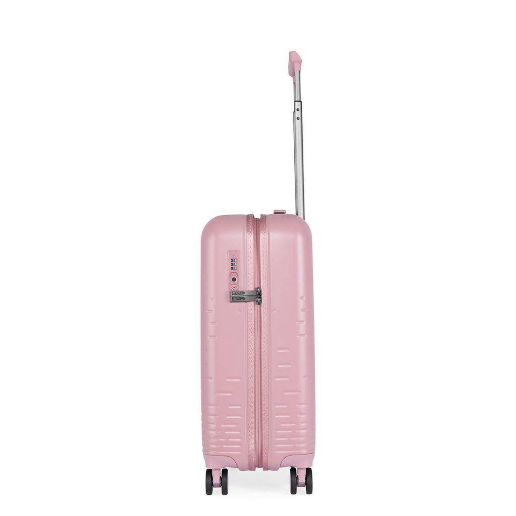 55cm Lightweight Carry-On Suitcase with 360° Spinner Wheels - Pink | Perfect for Air Travel, Weekend Getaways & Business Trips