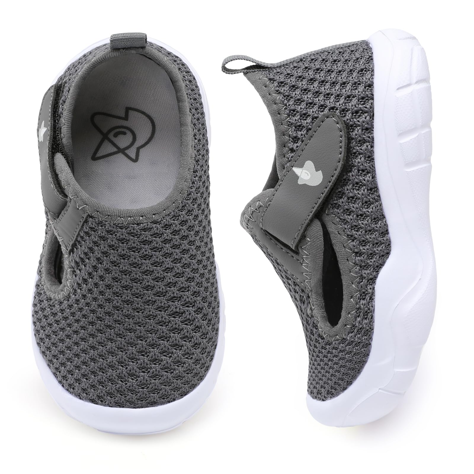 **LeIsfIt Toddler Barefoot Shoes for Boys & Girls - Wide Toe Box, Lightweight Slip-On Walking Shoes for Playground, Park & Everyday Comfort**