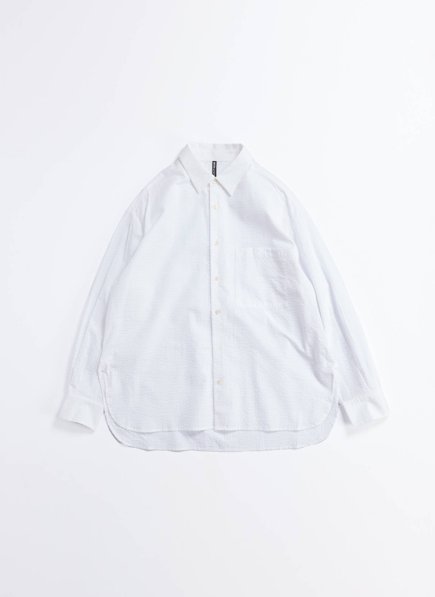 Men's Cotton Seersucker Classic Collar Shirt - Breathable Summer Casual Button Down Shirt for Office, Beach & Outdoor Activities