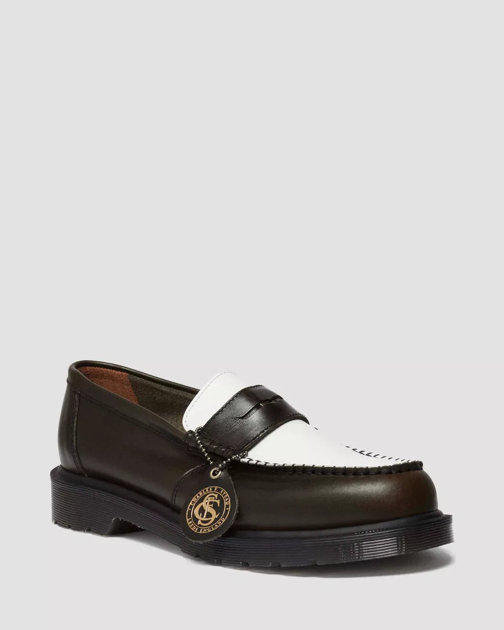 Stylish Penton Two-Tone Smooth Loafers for Men & Women - Comfortable Slip-On Shoes for Casual Wear, Office & Travel