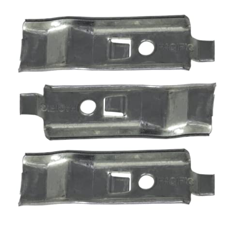 Pacific Shelving Clip - Heavy Duty Shelf Bracket (Box of 48) - Perfect for Garage Storage, Retail Displays & Home Organization