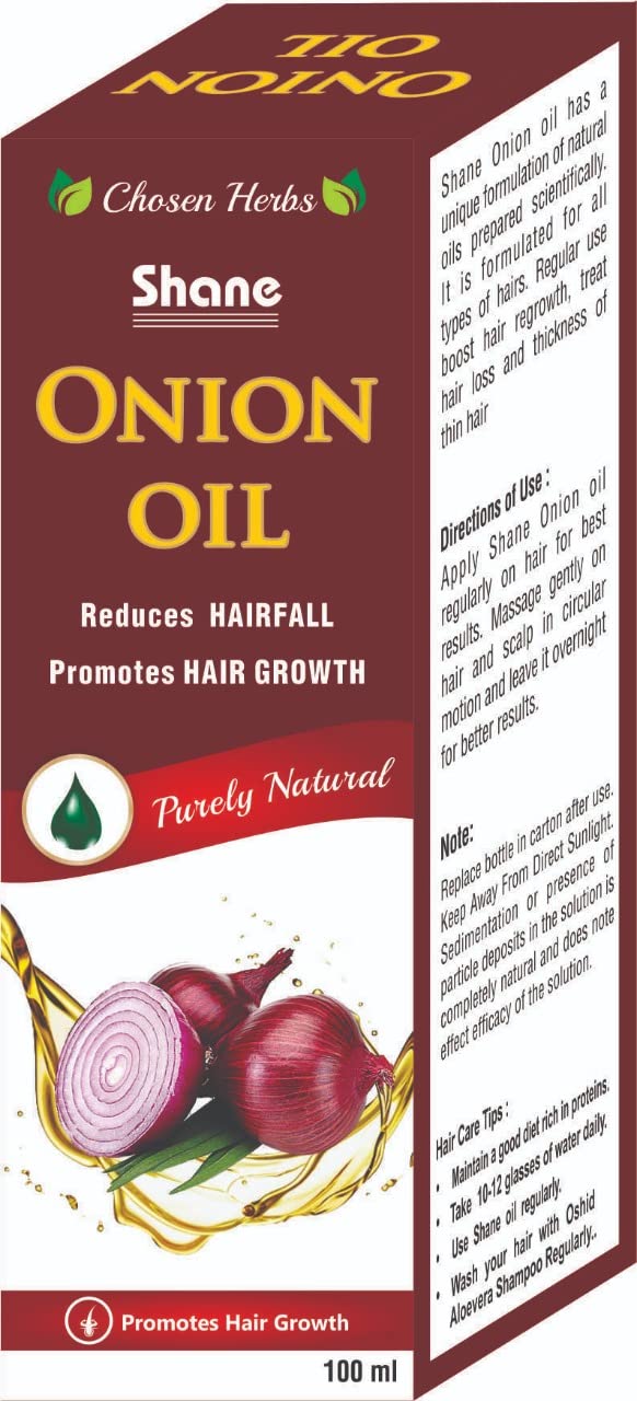 Organic Onion Seed Hair Growth Oil - Promotes Thicker, Longer & Healthier Hair - Natural Treatment for Hair Loss & Scalp Care - Perfect for Daily Use & Styling