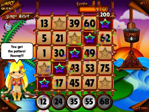 Slingo Quest - Fun PC Game for Puzzle & Bingo Lovers | Play at Home or Office for Relaxation & Entertainment
