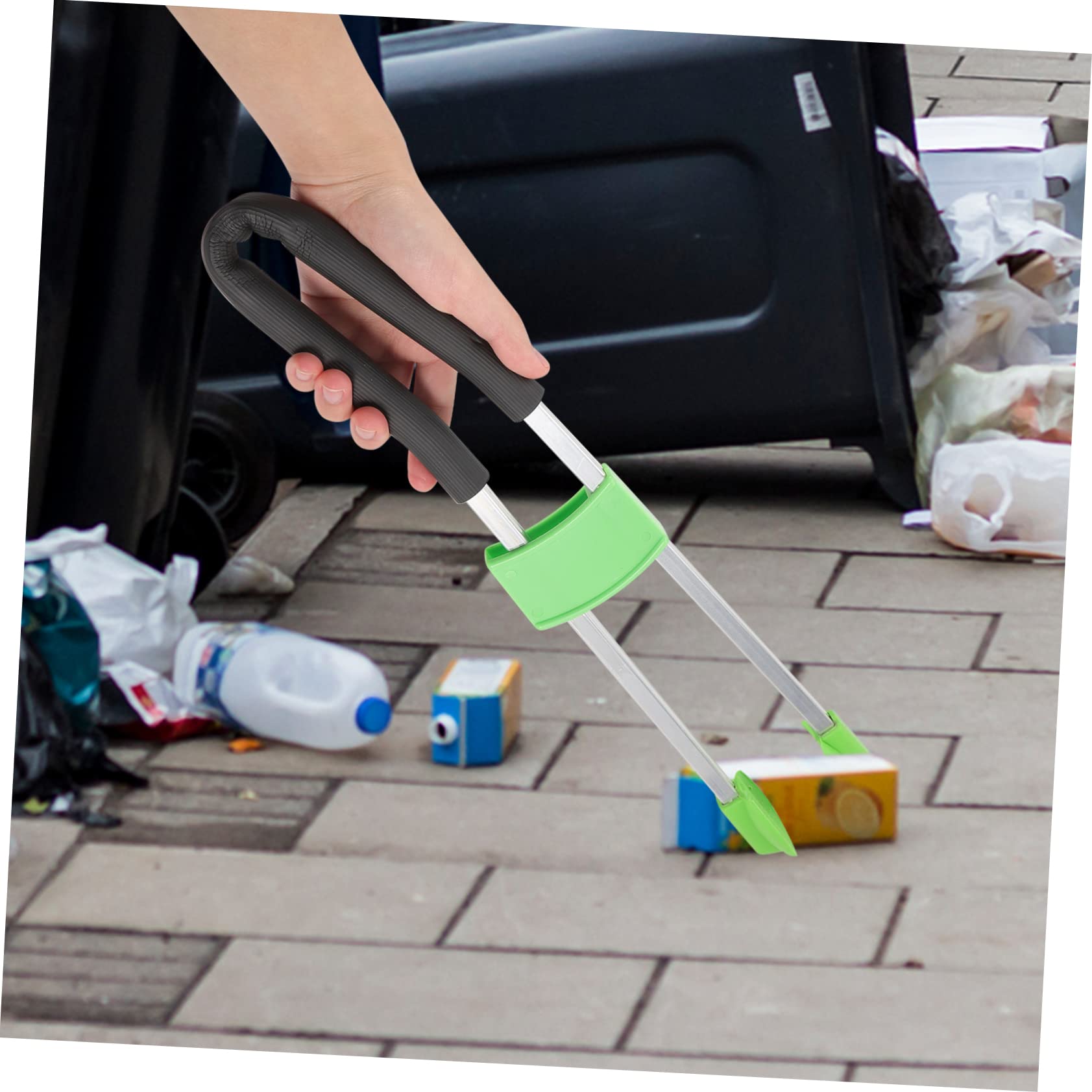 Stainless Steel Trash Grabber with Comfort Grip - 32