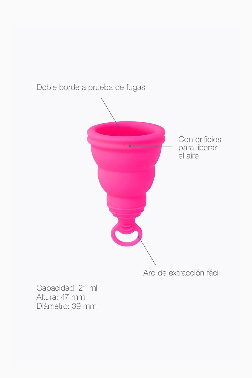 LILY CUP ONE - Best Reusable Menstrual Cup for Beginners | Comfortable & Eco-Friendly Period Solution for Active Women | Perfect for Yoga, Running & Travel