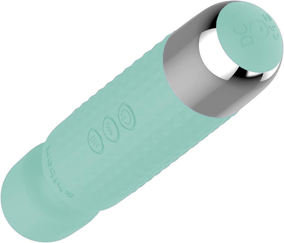 Shibari Mini Halo Vibrator - Powerful Cordless & Waterproof Wand Massager for Women | Ultra Quiet Clitoral Stimulation | Rechargeable Adult Sex Toy | Perfect for Solo Play, Couples & Sensual Massage (Mint Green)
