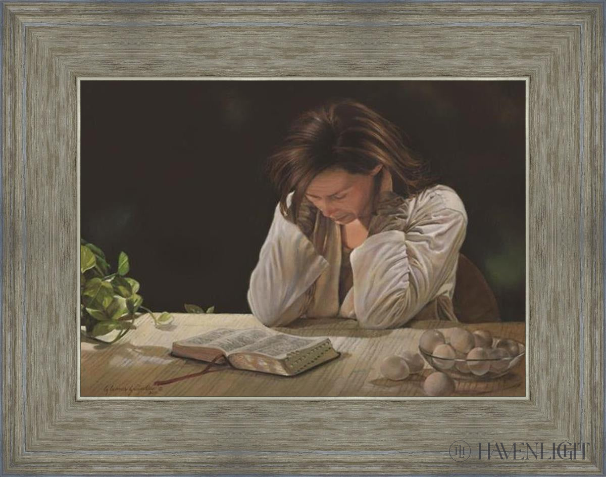 A Mother's Vigil: I Would Gather Thee - Modern Inspirational Wall Art for Home Decor | Perfect for Living Room, Bedroom & Nursery