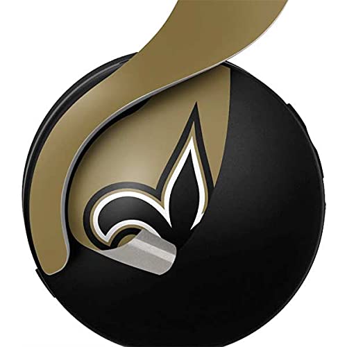 Officially Licensed NFL New Orleans Saints Gaming Skin Decal for PS5 Pulse 3D Wireless Headset - Custom Protective Vinyl Cover with Large Team Logo - Perfect for Gaming Sessions & Showcasing Team Spirit