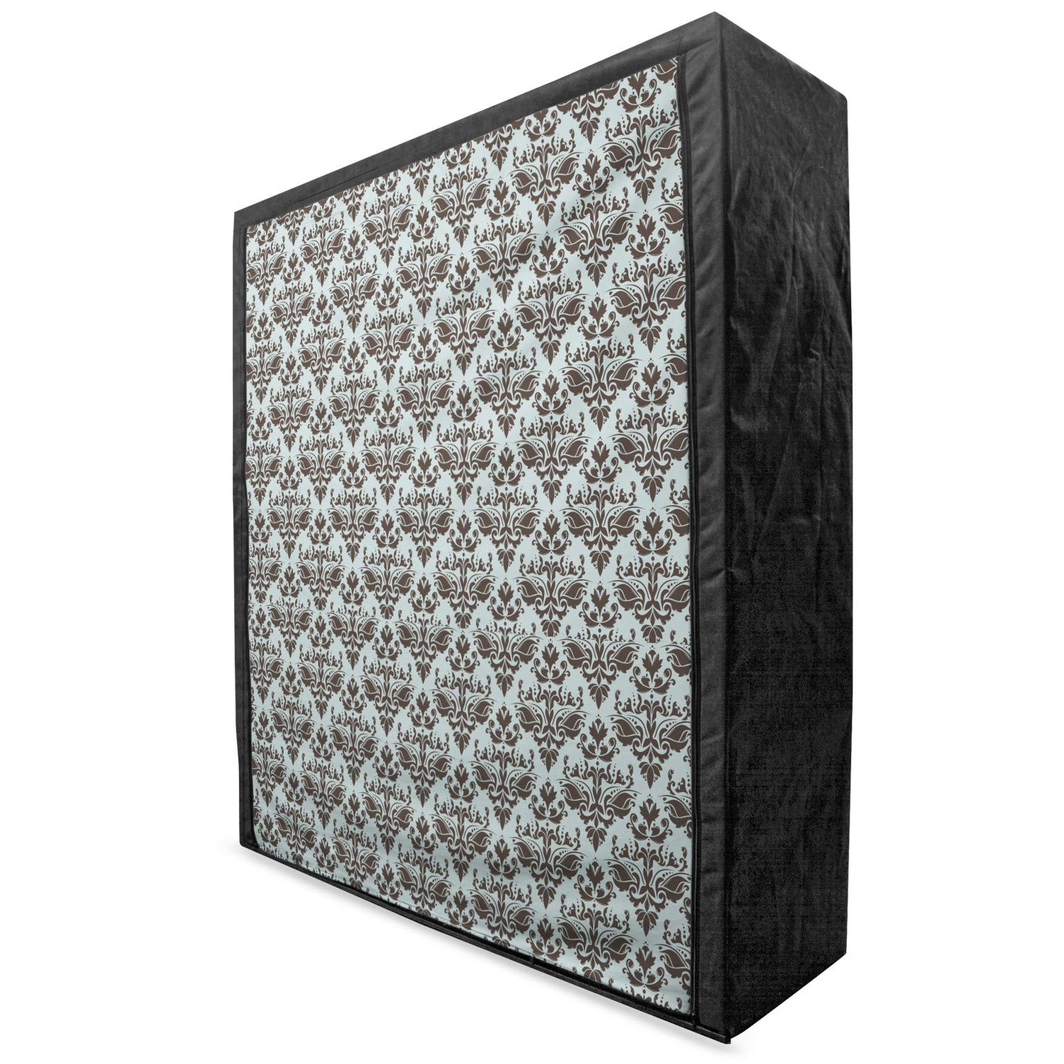 Ambesonne Portable Fabric Wardrobe with Shelves - 59