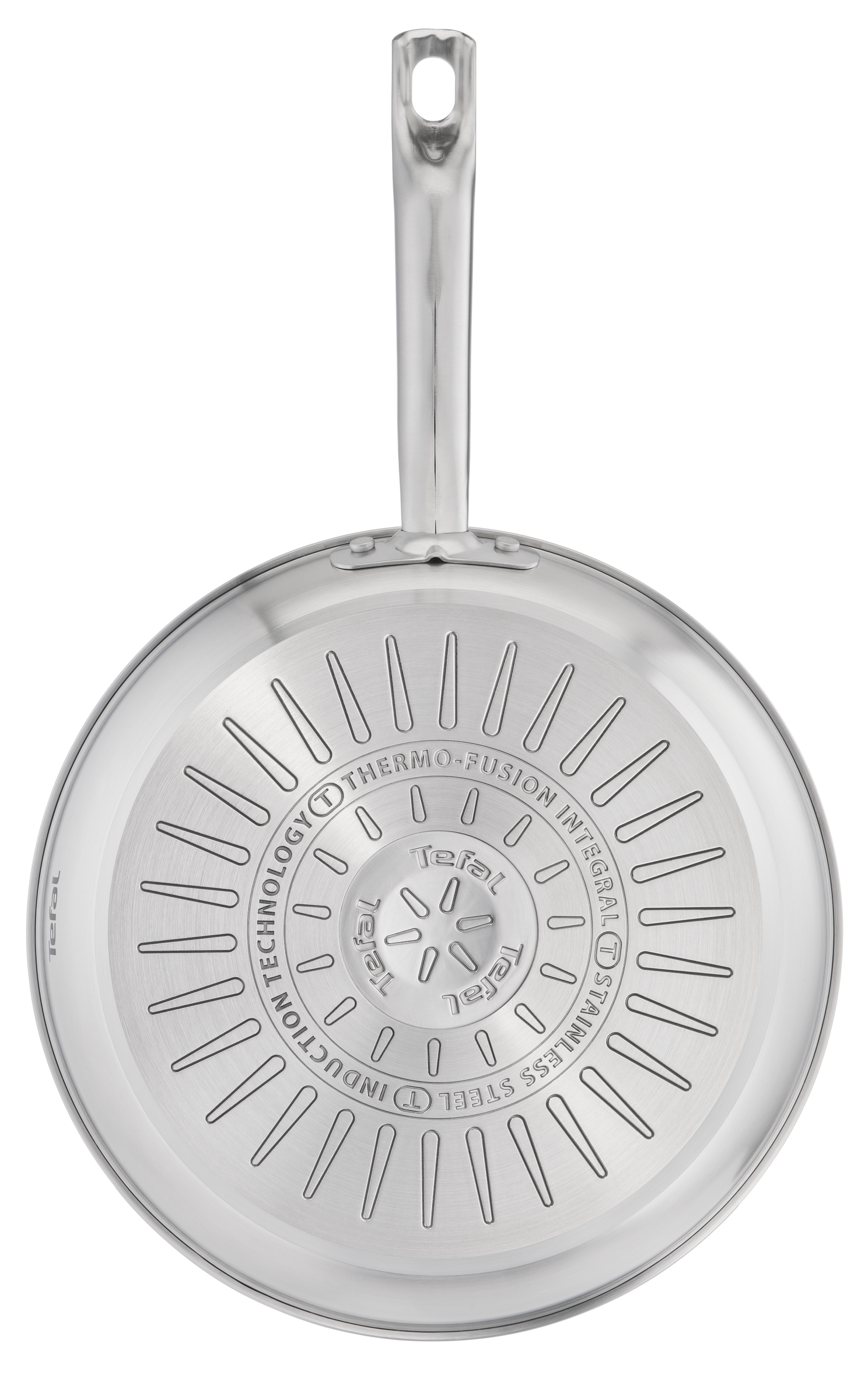 Tefal Virtuoso 28cm Stainless Steel Induction Non-Stick Fry Pan - Perfect for Sautéing, Frying & Cooking on Induction Cooktops