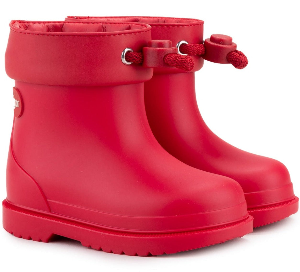 Igor Kids' Bimbi Euri Boots for Girls and Boys - Waterproof Winter Snow Boots, Red | Perfect for Outdoor Play, Snow Days & Cold Weather Adventures