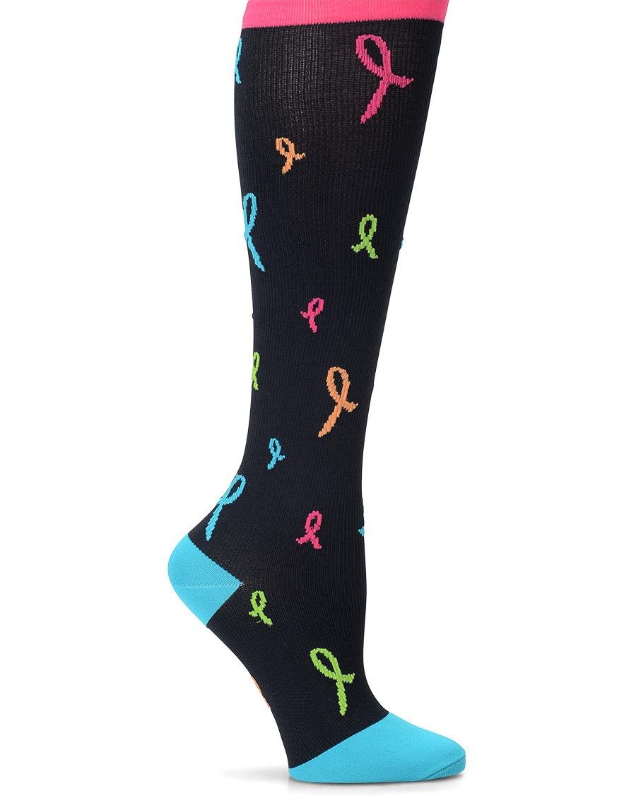 Nurse Mates Compression Socks 12-14 mmHg Over The Calf for Women & Men - Comfort Support & Circulation Boost - Perfect for Nurses, Travel & Long Work Shifts