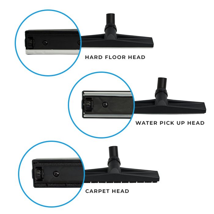SkyVac® Floor Cleaning Kit for Wet and Dry Vacuuming - Perfect for Hardwood, Tile, and Carpet Floors