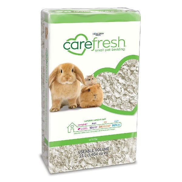 CareFresh White Small Animal Bedding - Ultra Absorbent & Odor Control for Hamsters, Guinea Pigs & Rabbits | Perfect for Cages, Hutches & Pet Habitats