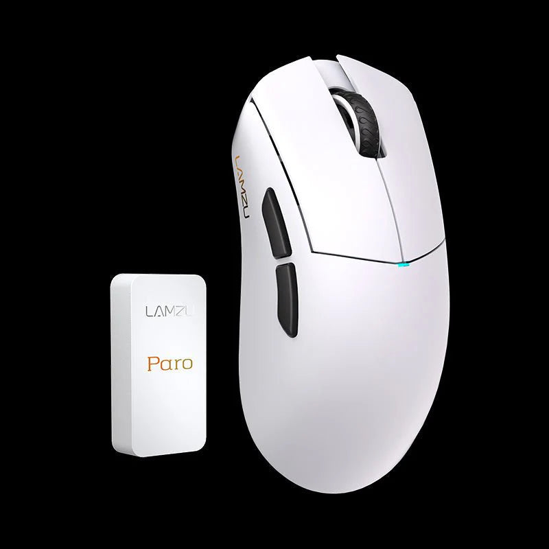 Lamzu PARO Aurora 8K Wireless Gaming Mouse - Ultra Lightweight Ergonomic Design, 8K Polling Rate, RGB Lighting - Perfect for FPS, MOBA, and Esports Gaming