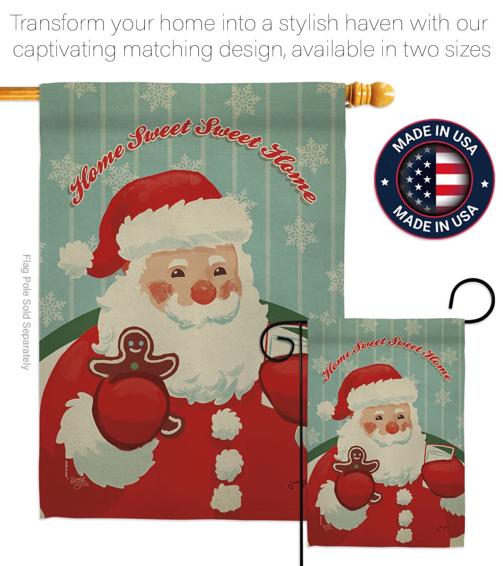 Sweet Home Santa Christmas Flag Set 28