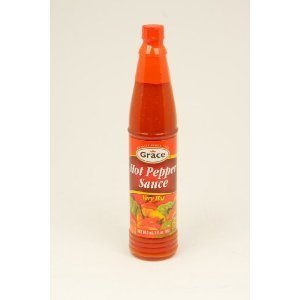 Grace Hot Pepper Sauce - 3 Pack (3oz Each) | Spicy & Flavorful Chili Sauce for Tacos, Wings & More | Premium Quality Hot Sauce for Cooking & Grilling