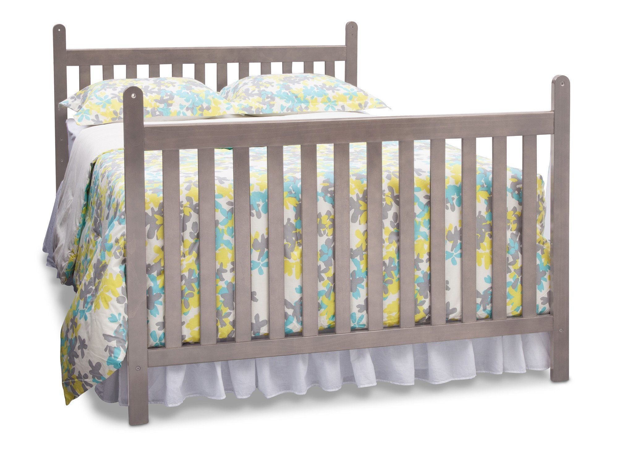 Premium Cypress 4-in-1 Convertible Baby Crib - Toddler Bed, Daybed & Full-Size Frame - Natural Wood Nursery Furniture for Newborns to Teens - Perfect for Bedrooms, Daycare & Guest Rooms