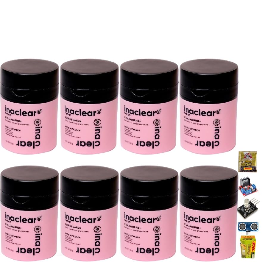 May Pichy Inaclear G+ Serum Cream Set - 23g/Box | French Nourishing Skincare Serum & Cream | Anti-Aging & Hydrating Facial Treatment | Perfect for Dry Skin & Night Routine | Free Beauty Gifts Included