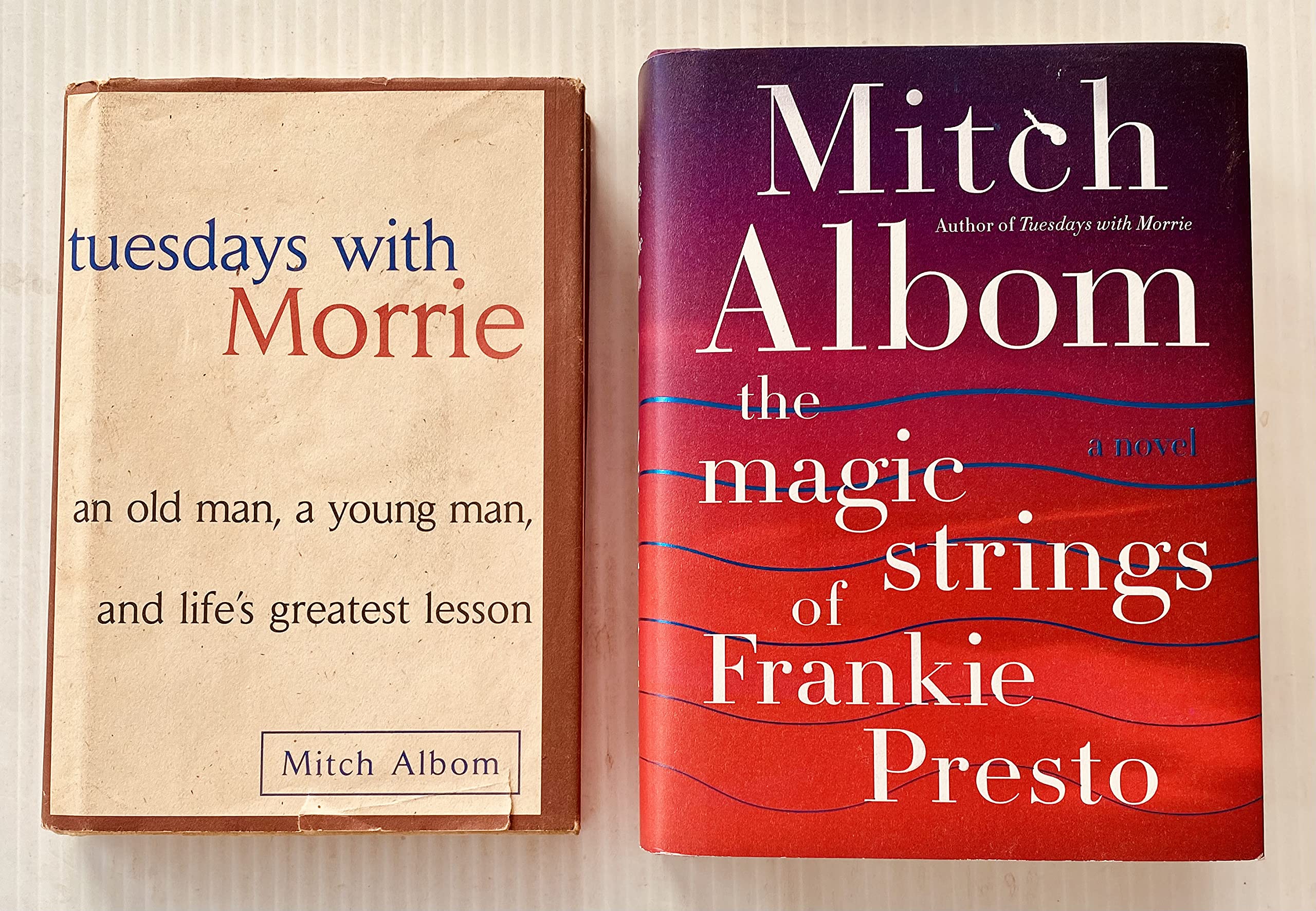 Tuesdays With Morrie & The Magic Strings of Frankie Presto - 2 Inspirational Book Set for Life Lessons & Musical Journey | Perfect for Book Clubs, Gifts & Self-Improvement