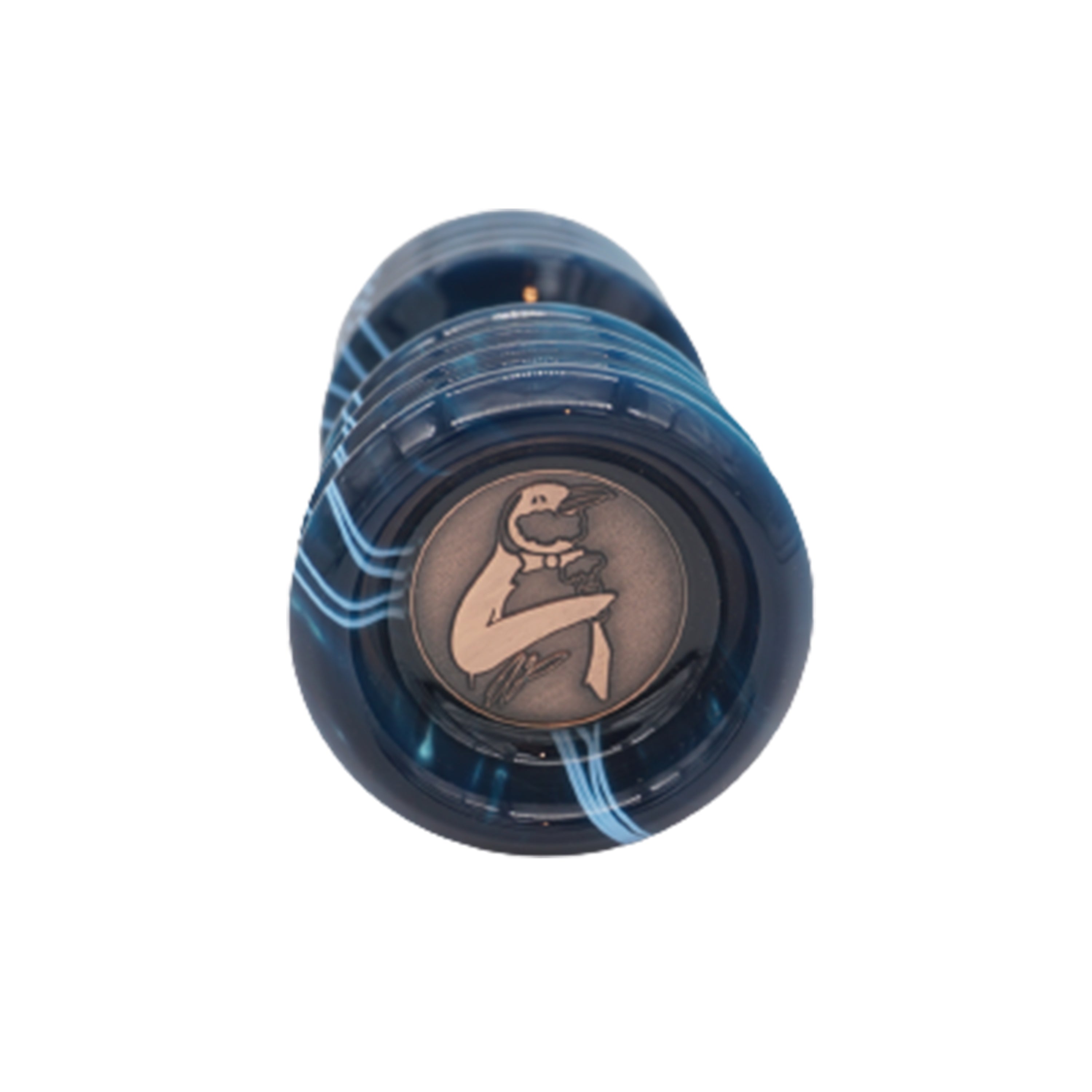 Premium Ocean Waves Handcrafted Shaving Brush Handle - Fits 24mm & 26mm Knots - Perfect for Wet Shaving & Grooming Gifts - Luxury Bathroom Accessory for Men