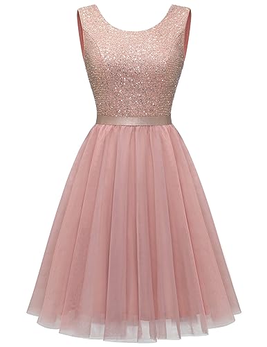 Tulle Sequin Blush