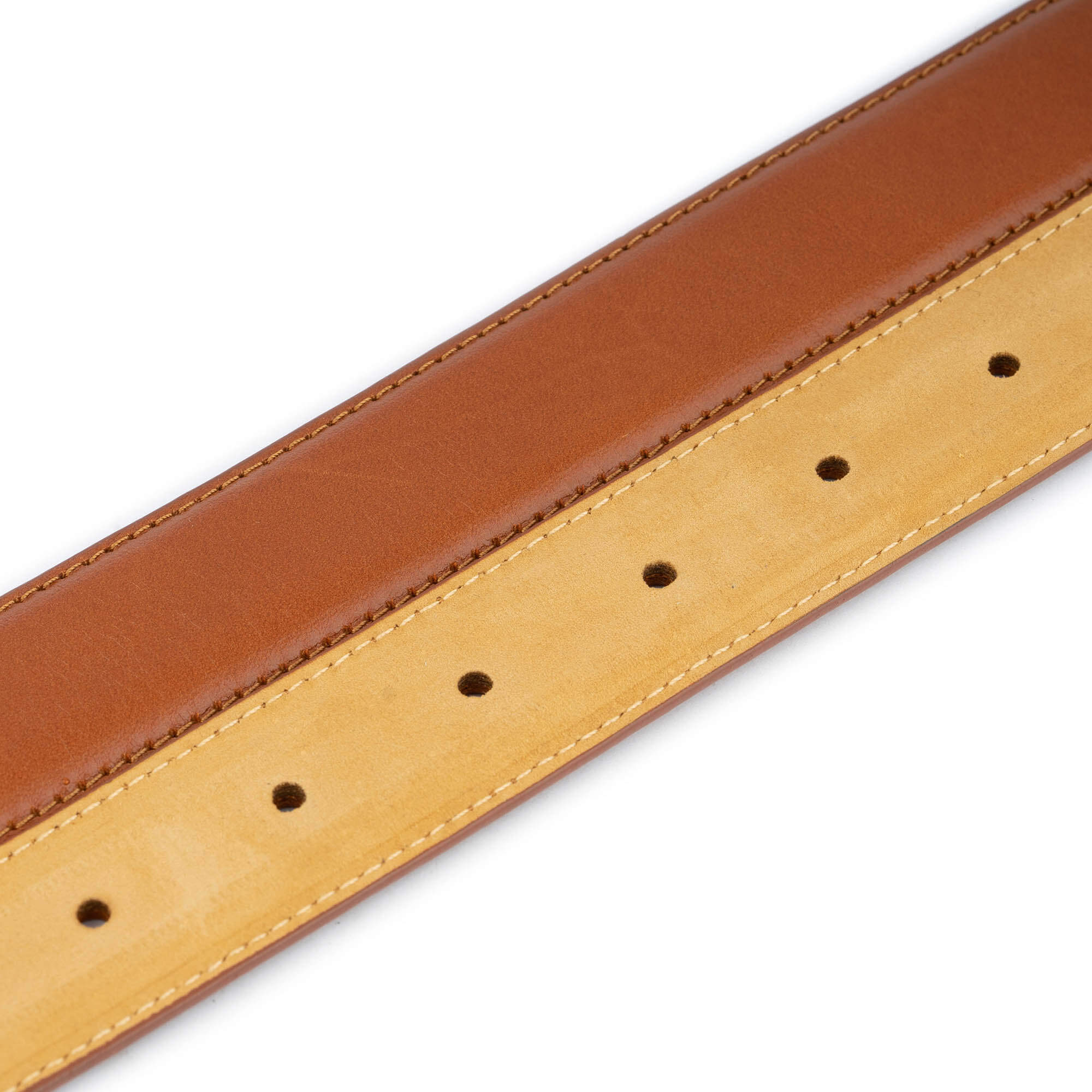 Light Brown Tan Leather Belt Strap Replacement for Montblanc Men's Watch | Premium Genuine Leather Watch Band for Business & Formal Occasions