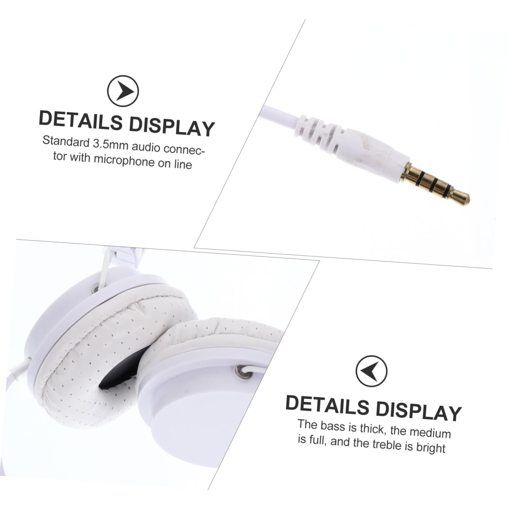 Hoement Wired Gaming Headphones with Microphone - Over-Ear PC Headset with Volume Control for Computer, PS5, Xbox - Perfect for Gaming, Streaming & Online Meetings
